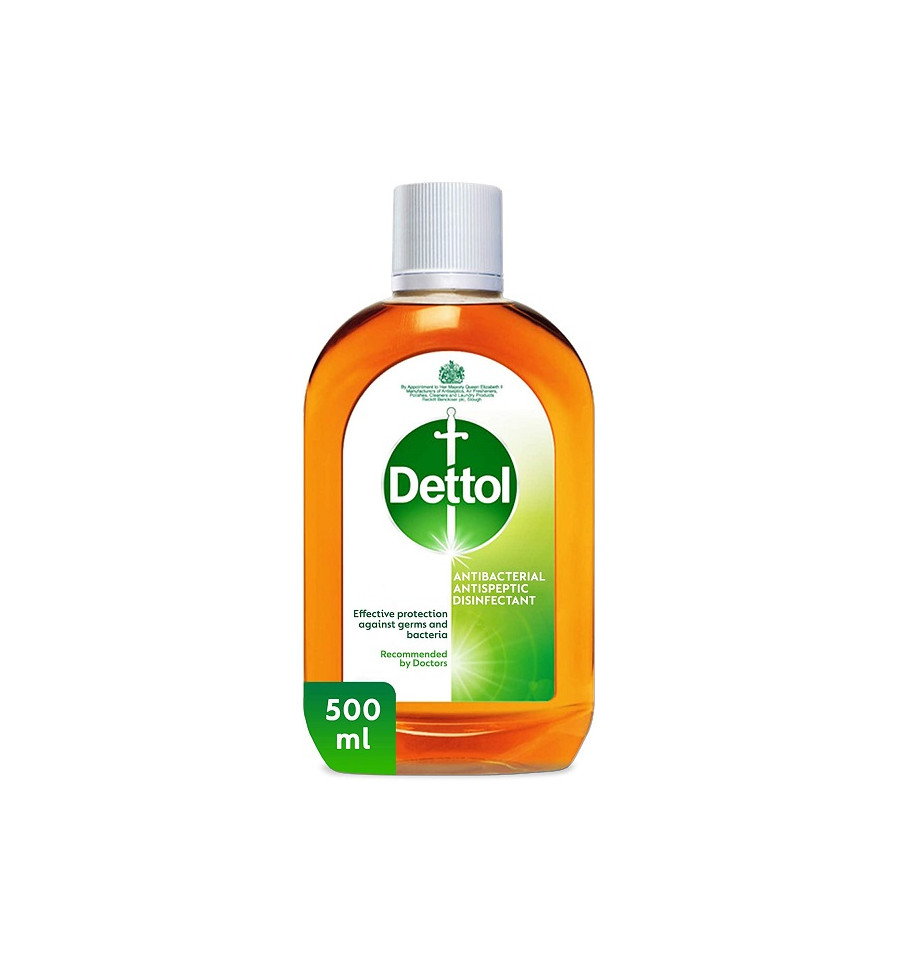 Dettol Anti Bacterial Antiseptic Disinfectant 500ML from SuperMart.ae