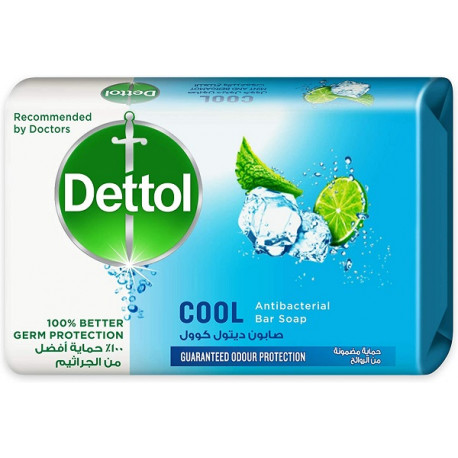 Dettol Cool Anti Bacterial Soap Bar 165G from SuperMart.ae