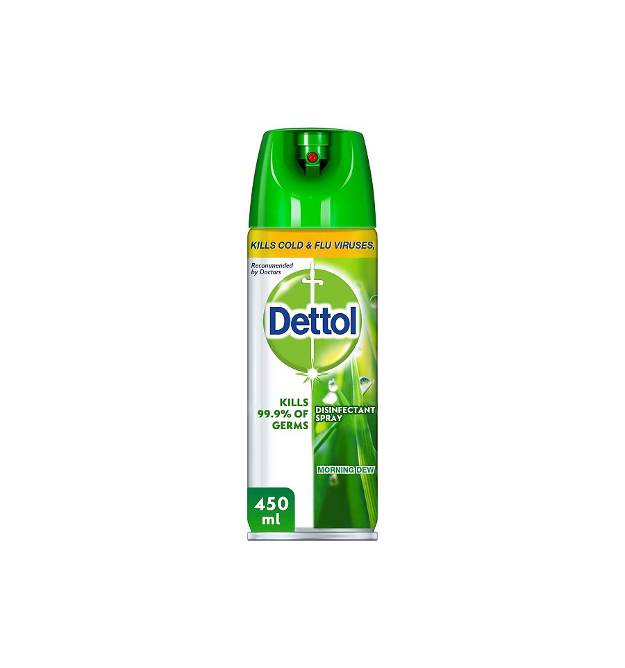 Dettol Anti Bacterial Morning Dew Disinfectant Spray 450ML from Su...