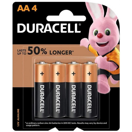 Duracell Type AA Alkaline Batteries 4...