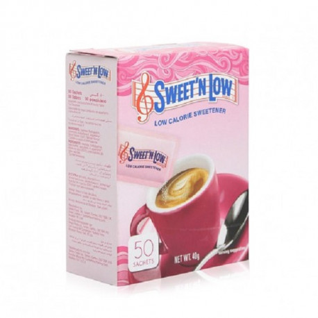 Sweet N Low Calorie Sweetener 50 Sachets 40G