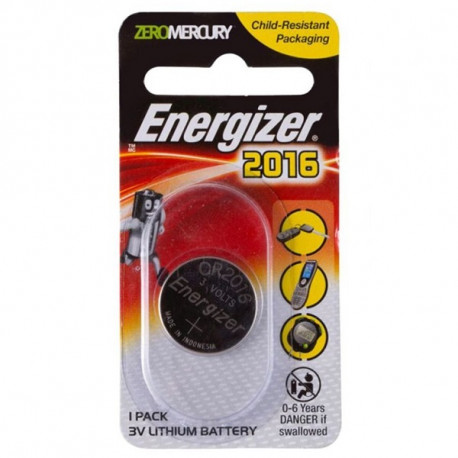 Energizer Lithium Coin Battery 2016