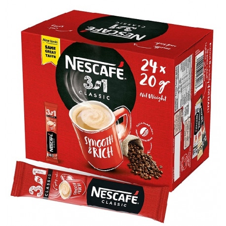 Nescafe 3in1 Classic Coffee Sticks...
