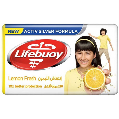 Lifebuoy Anti Bacterial Lemon Soap Bar 125G
