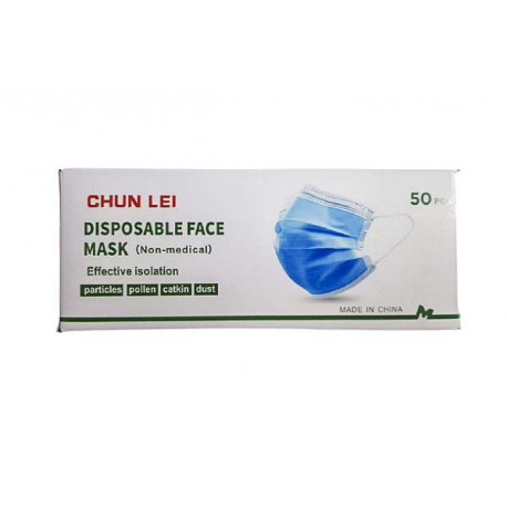 Chun Lei Disposable Face Mask 50 Pieces
