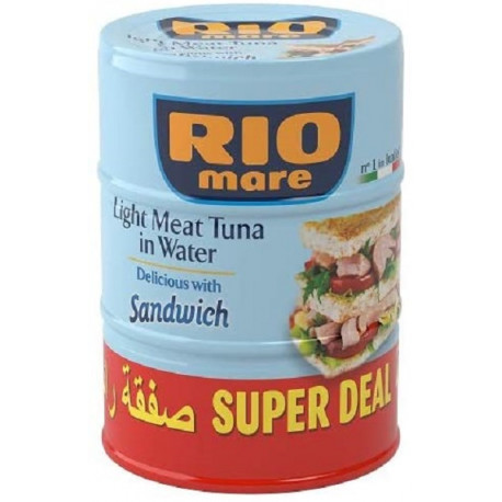 Rio Mare Sandwich Tuna in Water 3x160G