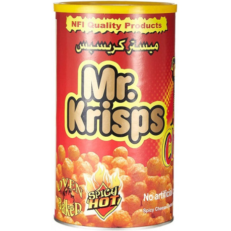 Mr Krisps Cheezos Spicy Flaming Hot Can 80G