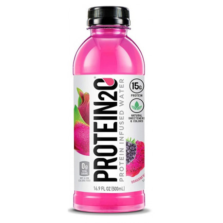 Protein2o Dragon Fruit Blackberry Protein Infused Water 500ML