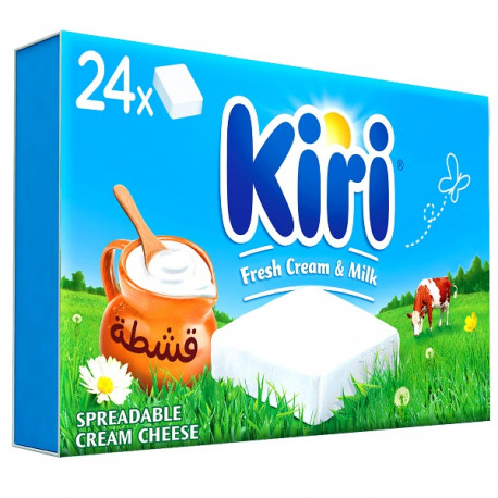 Kiri Cream Cheese 24 Pieces 432G