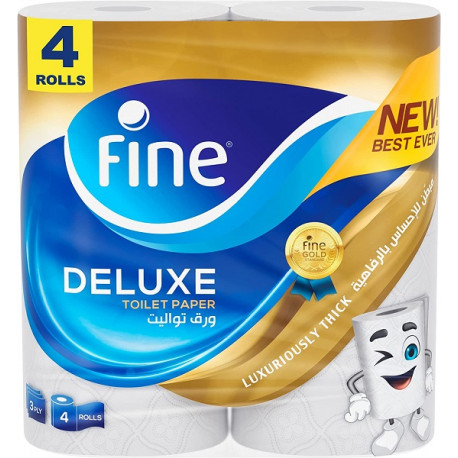 Fine Deluxe Toilet Paper Highly...