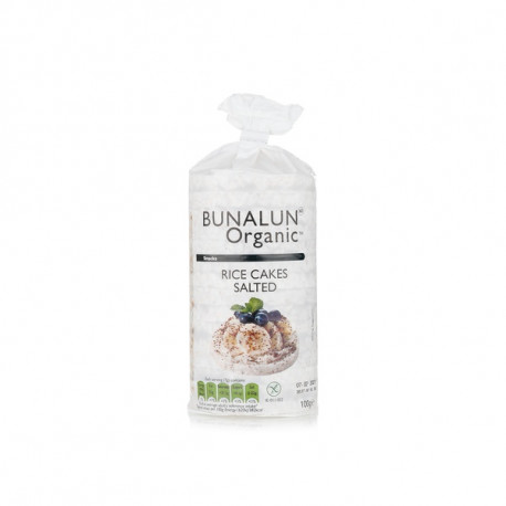 Bunalun Organic Salted Rice Cakes 100GM