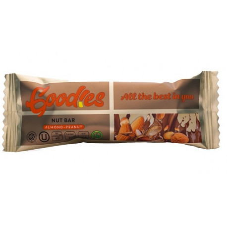 Goodies Protein Bar Almond & Peanut 40G