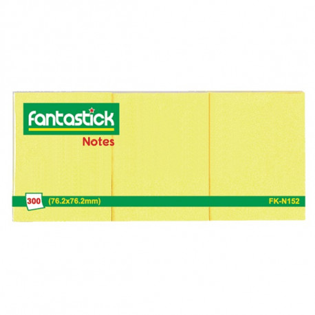 Fantastick Yellow Sticky Notes 1.5 x...