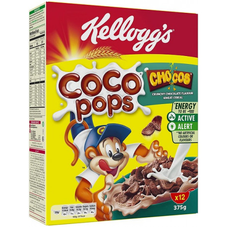 Kellogg's Coco Pops Chocos 375g