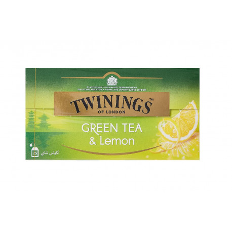 Twinings Green Tea & Lemon 24x1.6g from SuperMart.ae