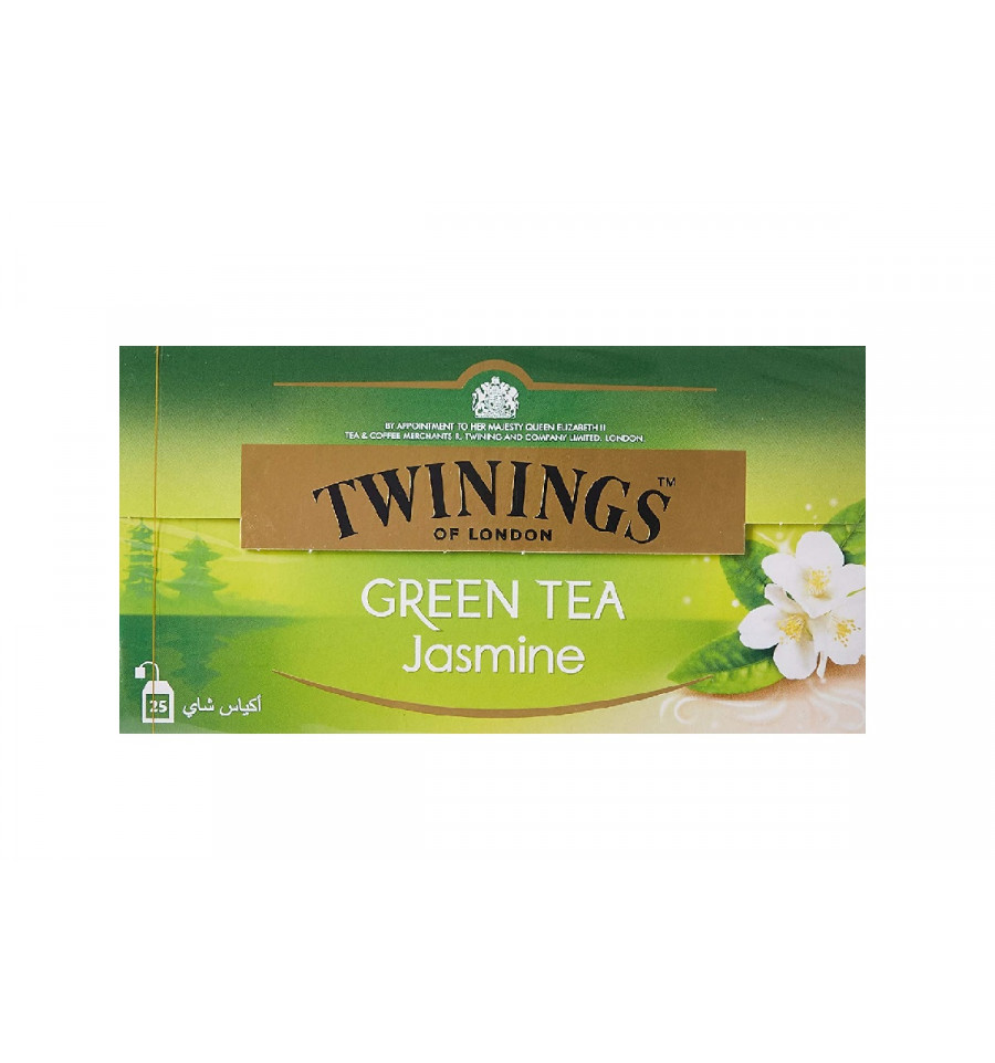 Twinings Jasmine Green Tea Bags 25x2g from SuperMart.ae