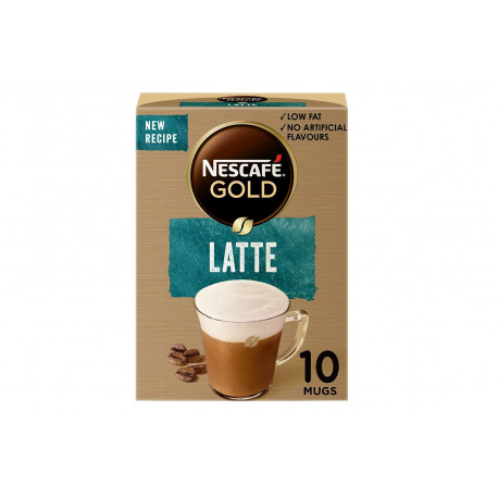 Nescafe Gold Latte Coffee Mix 10 x 18G