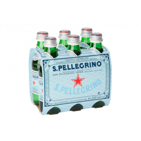 San Pellegrino Sparkling Water 6X250ml