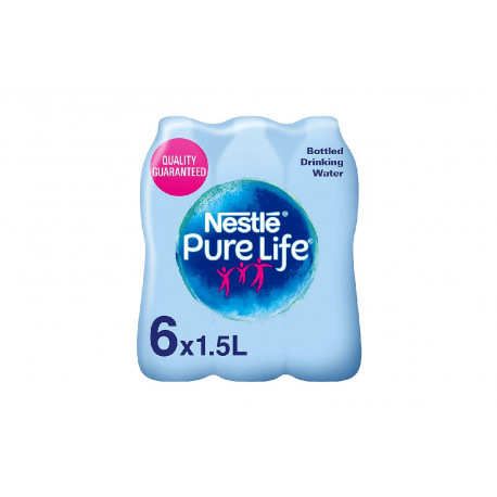 Nestle Pure Life Water 6 x 1.5ml