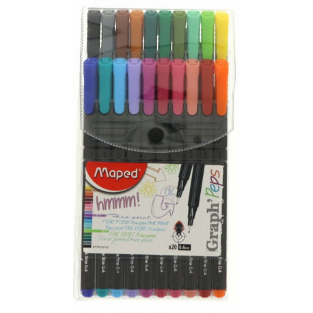 Maped GraphPeps Fineliner 20 Pieces