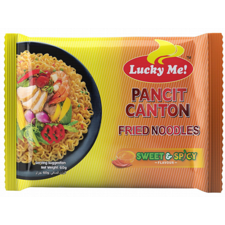 Lucky Me Pancit Canton Sweet & Spicy 60G
