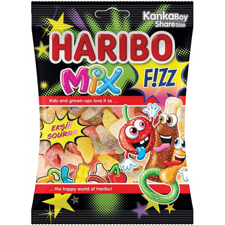 Haribo Fizz Mix Candy 160G