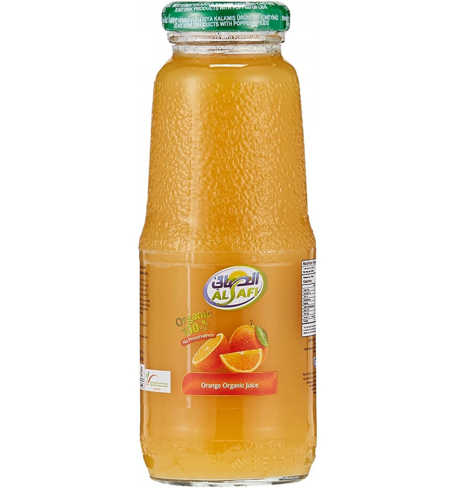 Organic 2025 orange juice