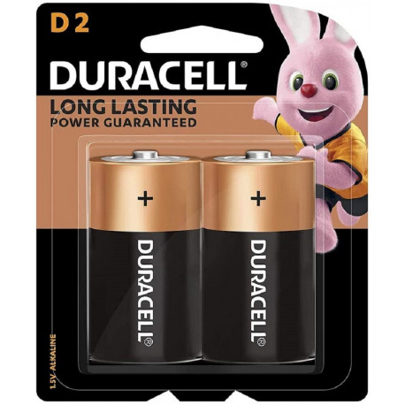 Duracell D2 1.5V Alkaline Batteries 2...