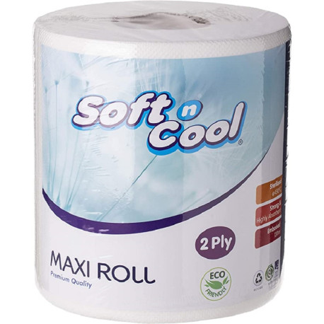 Soft N Cool 2 Ply Maxi Roll Wrapped