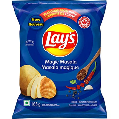 Lay's Magic Masala Potato Chips 165G