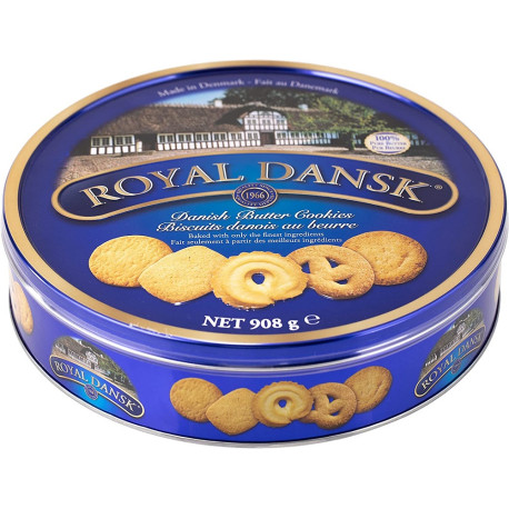 Royal Dansk Danish Butter Cookies 908G