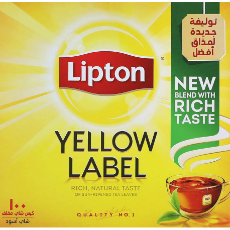 Lipton Yellow Label Envelopes Tea...