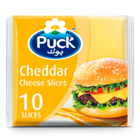 Puck Chedder Cheese Slices 200G