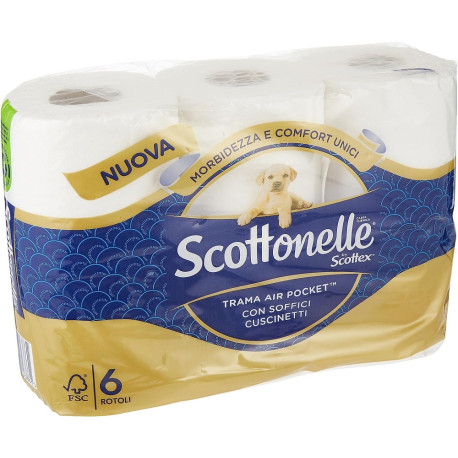 Scottonelle Toilet Tissue 6 Rolls
