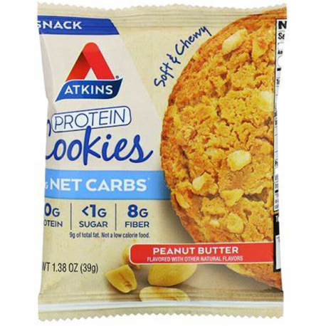 Atkins Protein Cookies Peanut Butter 39G