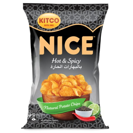 Kitco Nice Hot And Spicy Potato Chips...