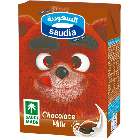 Saudia Long Life Chocolate Milk 200ML