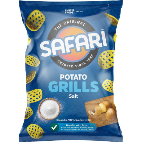Safari Potato Grills Salted 60G