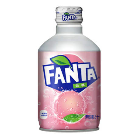 Fanta White Peach Bottle Can 300ML...