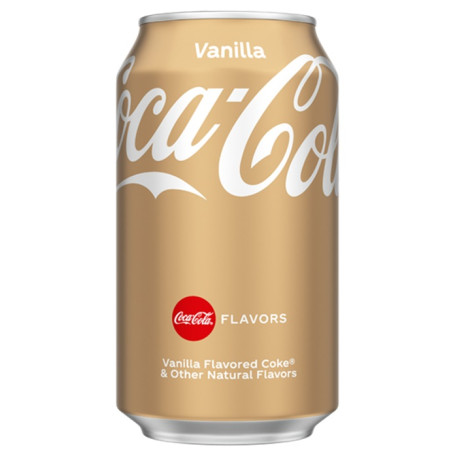 Coca Cola Vanilla Soda Can 355ML