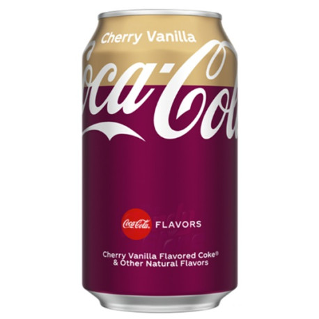 Coca Cola Cherry Vanilla Soda Can 355ML