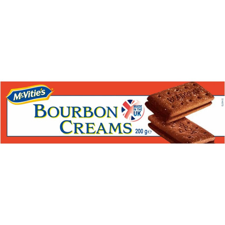 McVities Bourbon Cream Biscuits 200G