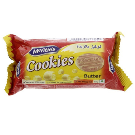 McVities Butter Cookies Biscuits 68G