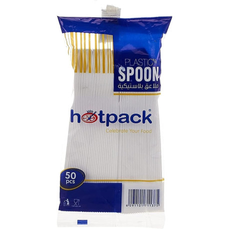 Hotpack Plastic Spoon 50 Pieces