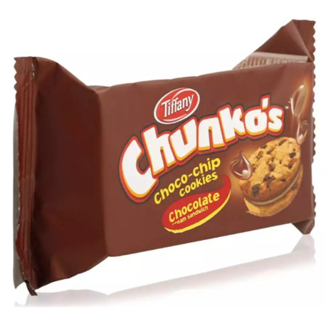 Tiffany Chunkos Choco Chip Cookies 43G