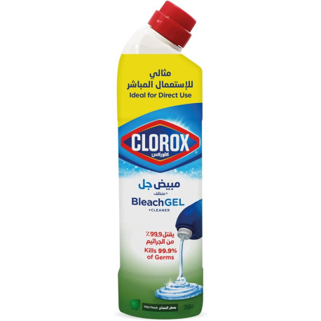 Clorox Gel Thick Bleach Cleaner Mint...