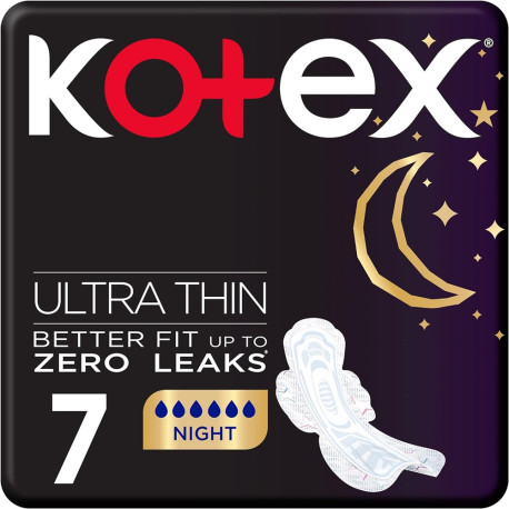 Kotex Ultra Nighttime with Wings 7pads