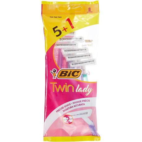 Bic Twin Lady Sensitive 5+1...