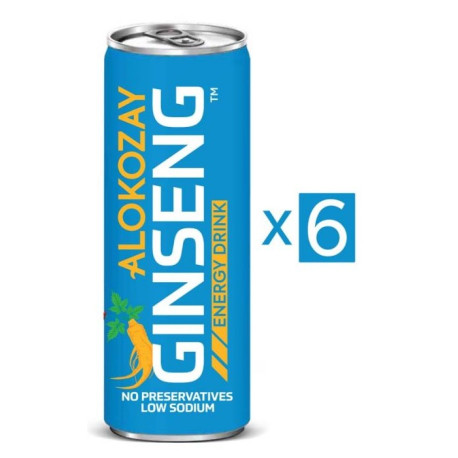 Alokozay Ginseng Energy Drink 6 x 250ML