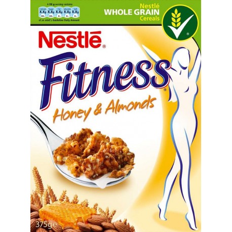 Nestle Fitness Honey & Almonds 355g